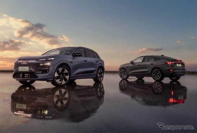 アウディ Q6L e-tronとQ6L スポーツバック e-tron《photo by Audi》