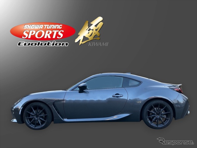 トヨタ『GR86』用SPORTS Evolution -極- 装着例（フロント 10mmダウン / リア 5mmダウン）《写真提供 SPK》