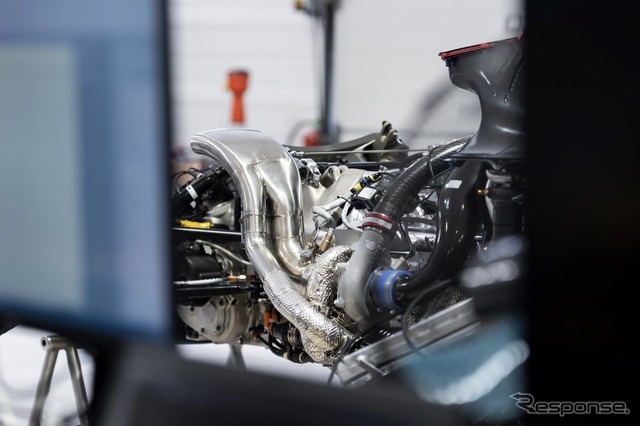 ジェネシスの新型ハイパーカー『GMR-001』のV8ツインターボエンジン《photo by Genesis》