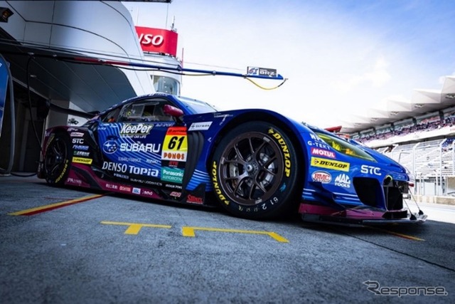 「SUPER GT」GT300クラスのスバル『BRZ』《写真提供 住友ゴム工業》