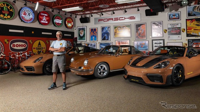 セピアブラウンをまとうポルシェ・コレクション《photo by Porsche》