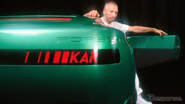 アルチュール・カー氏とポルシェ968L'Art《photo by Porsche》