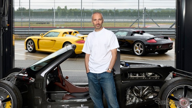 ポルシェ・カレラGTとアルチュール・カー氏《photo by Porsche》