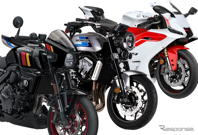 「鈴鹿8耐2025」会場で見ることができるスズキ、ホンダ、ヤマハの日本未発売の新モデルたち《写真提供 スズキ、ホンダ、ヤマハ発動機》