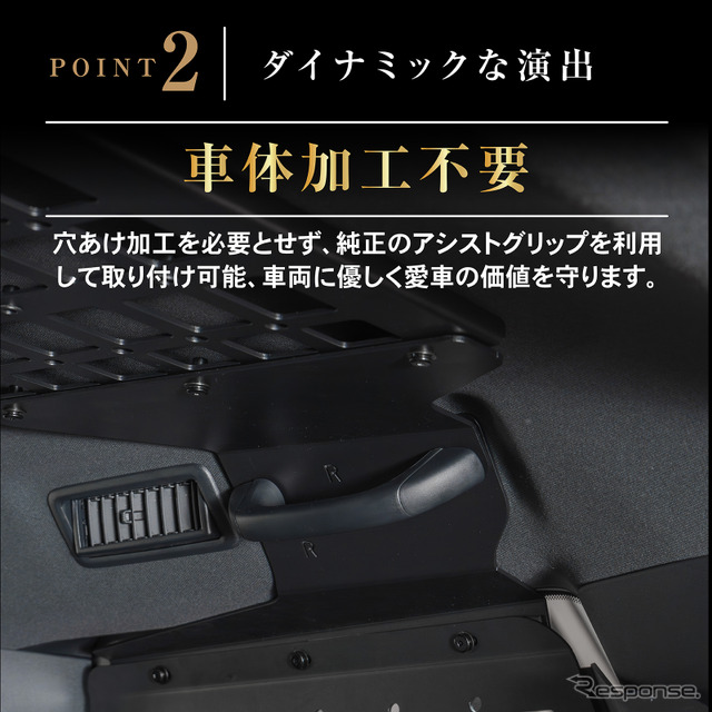 クラフトワークスの『ランクル250』専用「インナーラックセット」《写真提供 Fun Standard》