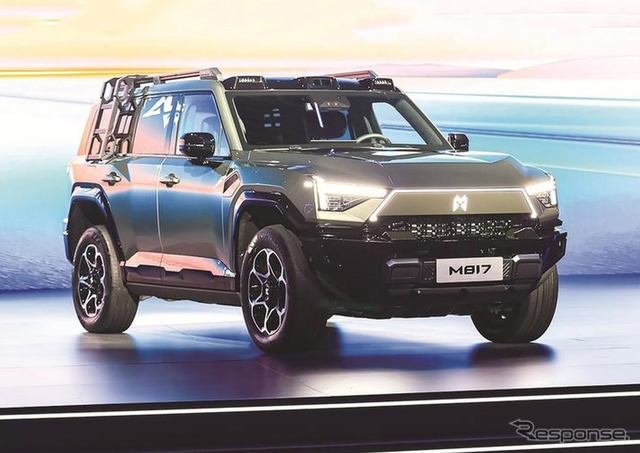 東風猛士の新型オフロード電動SUV『M817』《photo by DMC》