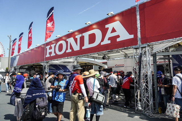 鈴鹿8耐2025のホンダブース《写真撮影 宮崎壮人》