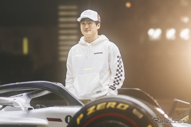 オラクル・レッドブル・レーシング 角田 裕毅選手《写真撮影 後藤竜甫》