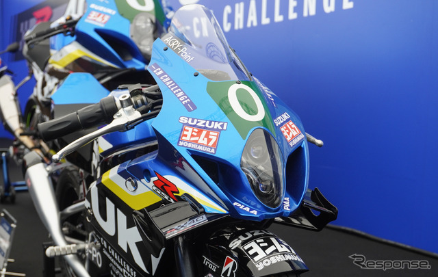 「ミニGSX-R」なスズキの「CNチャレンジミニ」（鈴鹿8耐2025）《写真撮影 宮崎壮人》