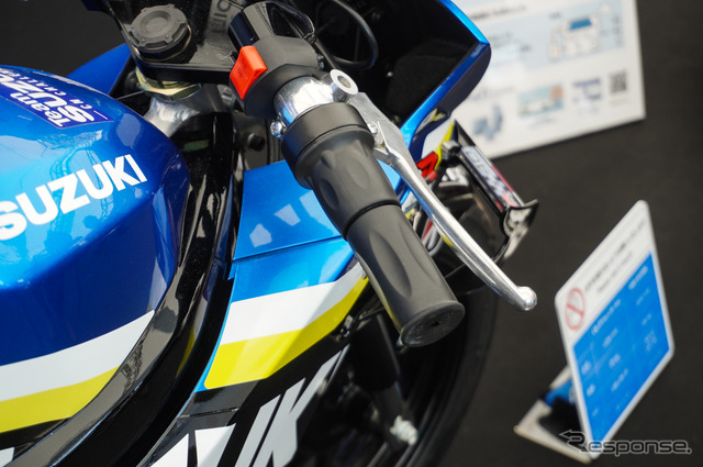「ミニGSX-R」なスズキの「CNチャレンジミニ」（鈴鹿8耐2025）《写真撮影 宮崎壮人》