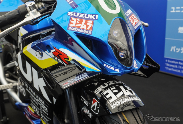 「ミニGSX-R」なスズキの「CNチャレンジミニ」（鈴鹿8耐2025）《写真撮影 宮崎壮人》