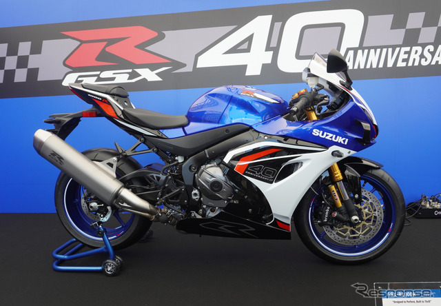 日本初公開となった新型スズキ『GSX-R1000R』《写真撮影 宮崎壮人》
