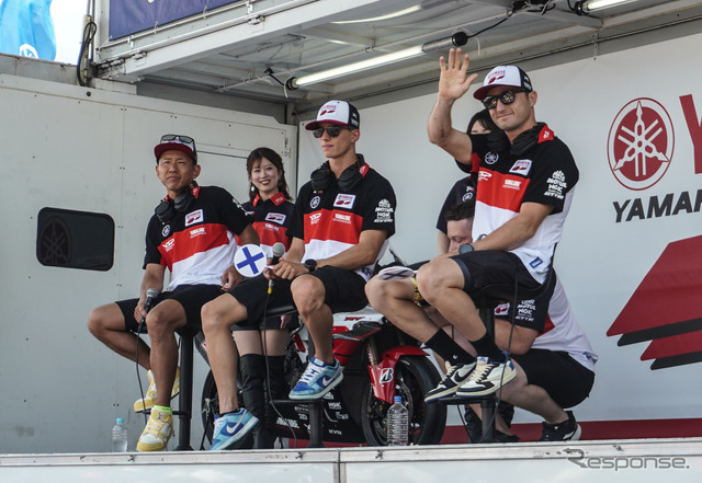 #21 YAMAHA RACING TEAM 選手によるトークショー（鈴鹿8耐2025）《写真撮影 宮崎壮人》