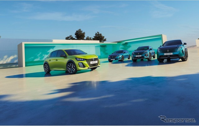 プジョーの主要モデル《photo by Peugeot》