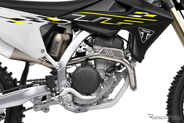 トライアンフのモトクロス専用マシン『TF250-X』2026年モデル《写真提供 トライアンフモーターサイクルズジャパン》