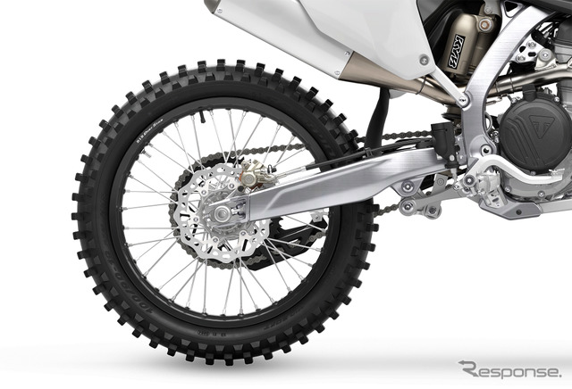トライアンフのモトクロス専用マシン『TF250-X』2026年モデル《写真提供 トライアンフモーターサイクルズジャパン》