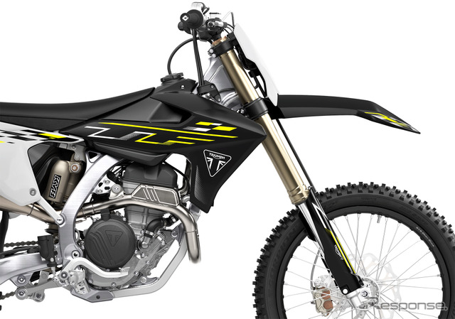 トライアンフのモトクロス専用マシン『TF250-X』2026年モデル《写真提供 トライアンフモーターサイクルズジャパン》