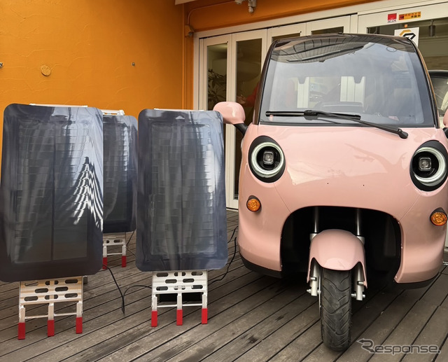 EVジェネシスの次世代ソーラーEVモビリティ「スリールオータ」《写真提供 EVジェネシス》