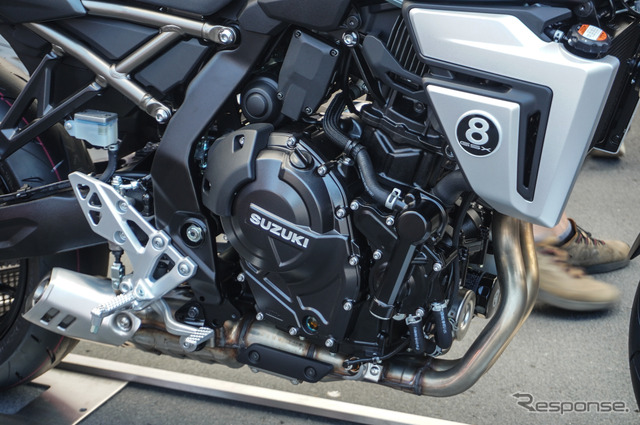 スズキ GSX-8T（鈴鹿8耐2025）《写真撮影 宮崎壮人》
