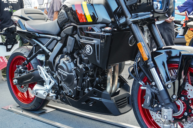 スズキ GSX-8TT（鈴鹿8耐2025）《写真撮影 宮崎壮人》