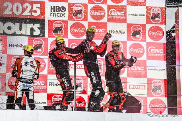 アプリリア(鈴鹿8耐2025)《写真提供 ピアッジオグループジャパン》