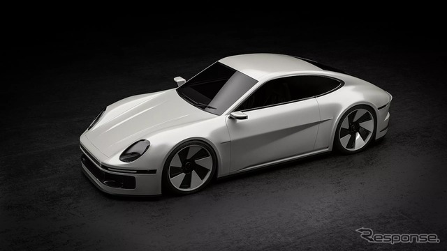 ポルシェ911 再解釈モデルのCG《ミコラ・タラセンコ/APOLLO NEWS SERVICE》