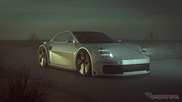 ポルシェ911 再解釈モデルのCG《ミコラ・タラセンコ/APOLLO NEWS SERVICE》