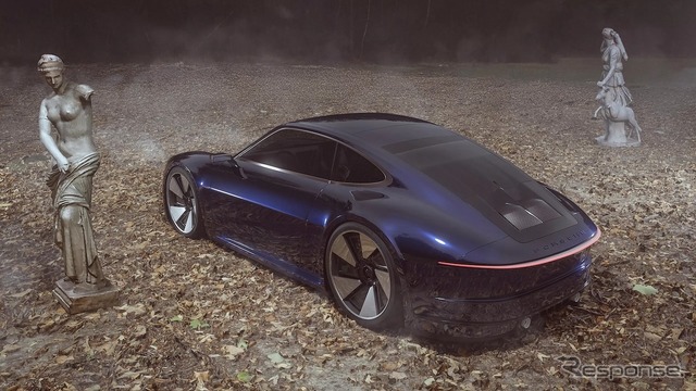 ポルシェ911 再解釈モデルのCG《ミコラ・タラセンコ/APOLLO NEWS SERVICE》