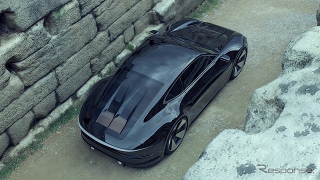 ポルシェ911 再解釈モデルのCG《ミコラ・タラセンコ/APOLLO NEWS SERVICE》