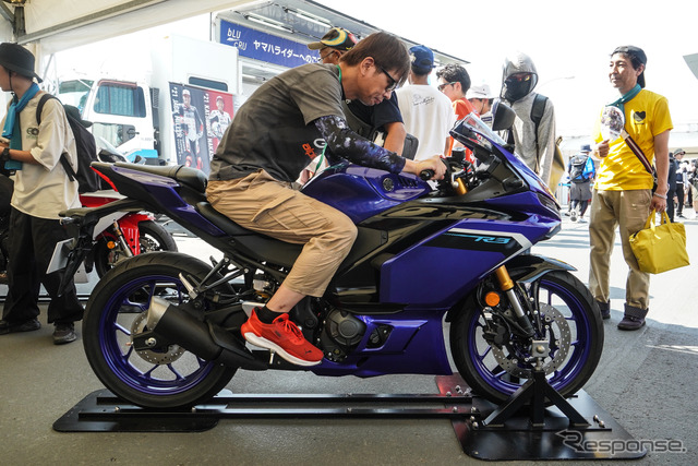 ヤマハ YZF-R3 にも試乗してみた《写真撮影 宮崎壮人》