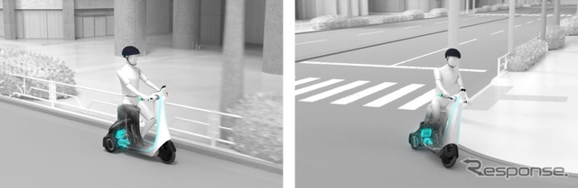 Luupの三輪・小型のユニバーサルカー「Unimo(ユニモ)」《写真提供 Luup》