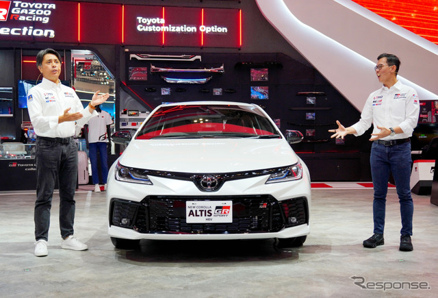 トヨタ『カローラアルティス HEV GRスポーツ』（GIIAS 2025）《photo by Toyota》
