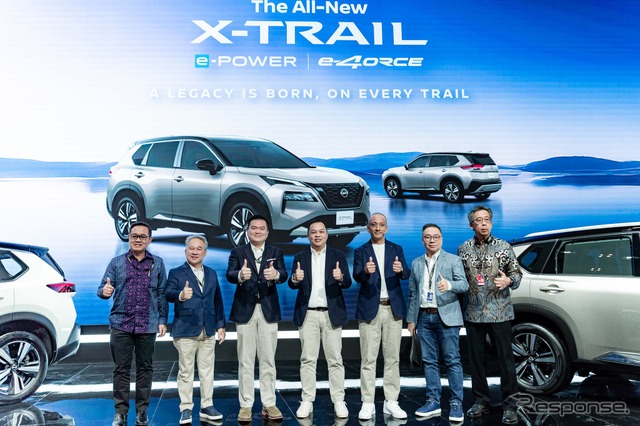 日産『エクストレイル e-POWER with e-4ORCE』（インドネシアモーターショー2025）《photo by Nissan》