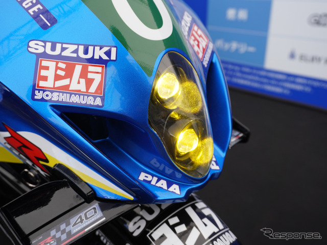 まさに「ミニGSX-R」なスズキの「CNチャレンジミニ」（鈴鹿8耐2025）《写真撮影 青木タカオ》