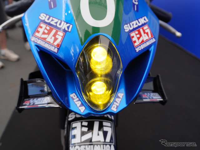 まさに「ミニGSX-R」なスズキの「CNチャレンジミニ」（鈴鹿8耐2025）《写真撮影 青木タカオ》