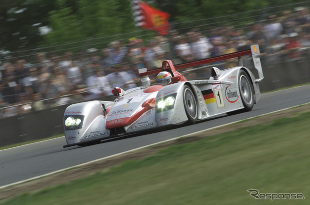 アウディ『R8』（2002年ル・マン優勝車）《photo by Audi》
