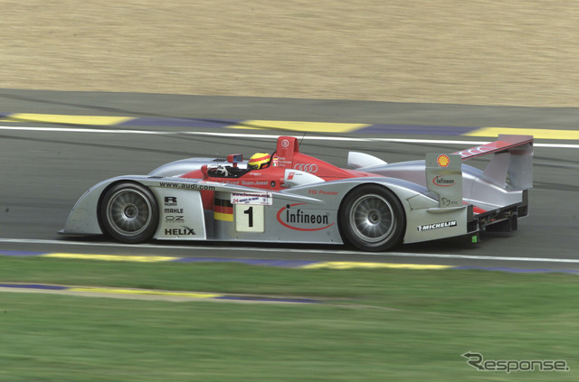 アウディ『R8』（2002年ル・マン優勝車）《photo by Audi》