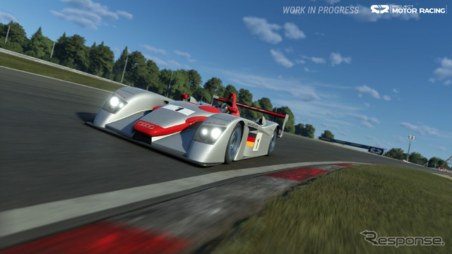 新作レーシングシミュレーションゲーム「Project Motor Racing」に登場するアウディ『R8』《photo by Audi》