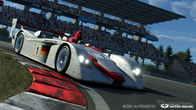 新作レーシングシミュレーションゲーム「Project Motor Racing」に登場するアウディ『R8』《photo by Audi》