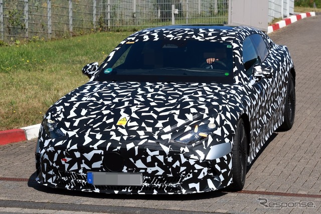メルセデスAMG GT 4ドアクーペEV 新型プロトタイプ《APOLLO NEWS SERVICE》