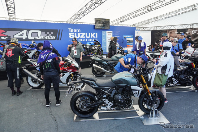 スズキブース（鈴鹿8耐2025）《写真撮影 宮崎壮人》