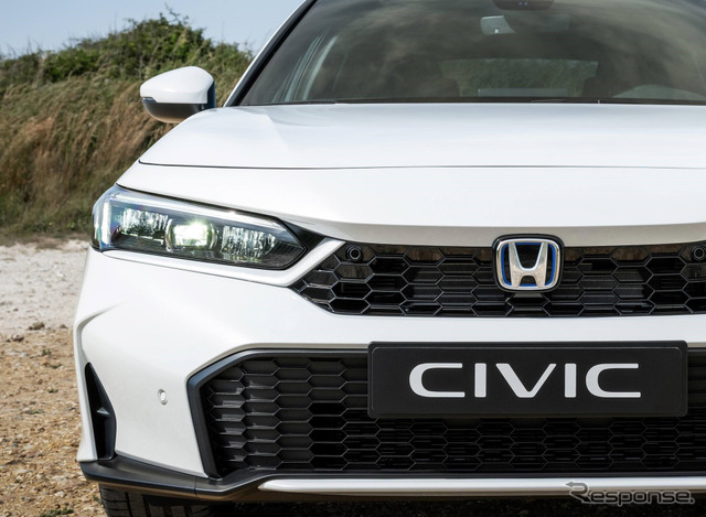 ホンダ『シビック e:HEV』の改良モデル《photo by Honda》