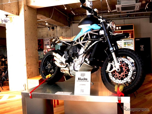 Blucita - MV Agusta Rivale 800（展示協力：NAPS ／カスタムオーダー）《写真提供 デウス エクス マキナ ジャパン》