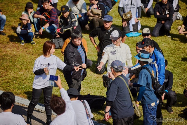 「TRIUMPH NATIONAL RALLY(TNR)」《写真提供 トライアンフモーターサイクルズジャパン》