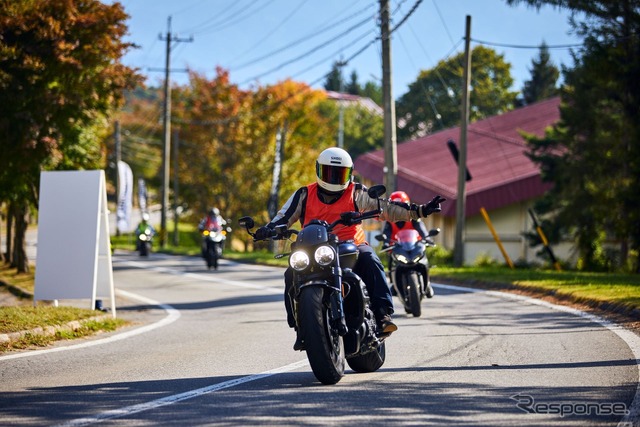 「TRIUMPH NATIONAL RALLY(TNR)」《写真提供 トライアンフモーターサイクルズジャパン》