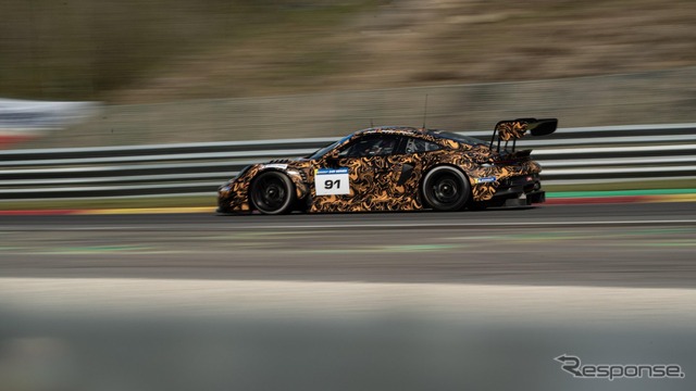 ポルシェ『911 GT3 R』の進化版《photo by Porsche》