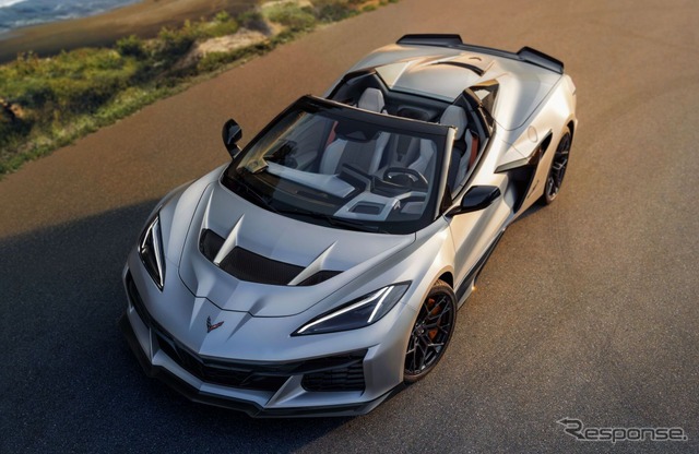 シボレー『コルベット ZR1X』の「クエイル シルバー リミテッド エディション」《photo by Chevrolet》