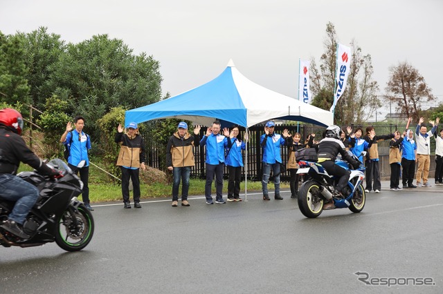 2024年の「GSX-S/R ミーティング」《写真提供 スズキ二輪》
