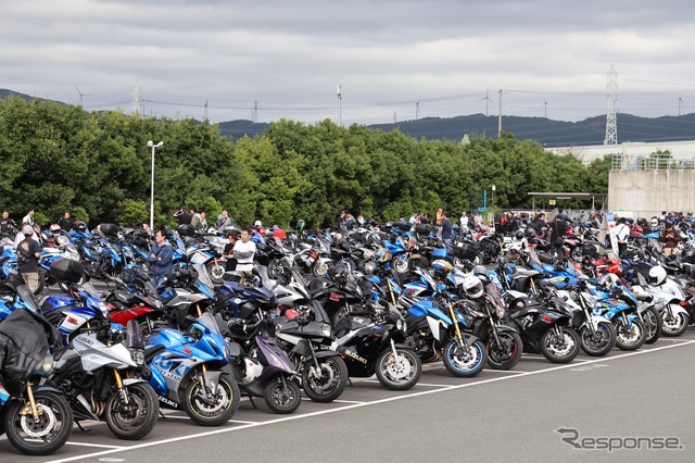 2024年の「GSX-S/R ミーティング」《写真提供 スズキ二輪》
