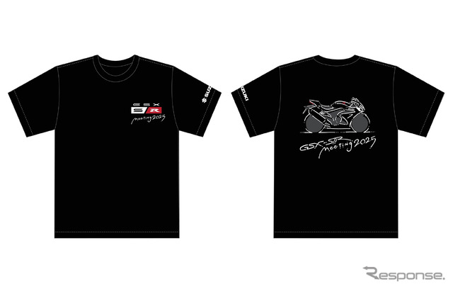 GSX-S/R ミーティング2025 オリジナルTシャツ《写真提供 スズキ二輪》